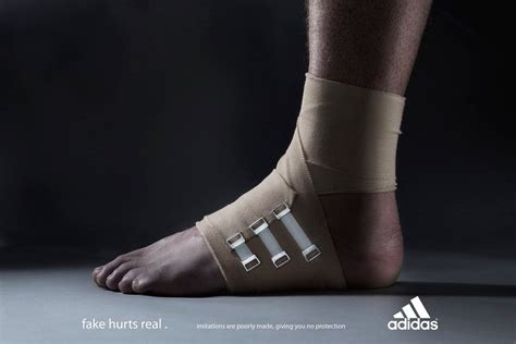 adidas fake hurts real ad campaign|fake hurts real.